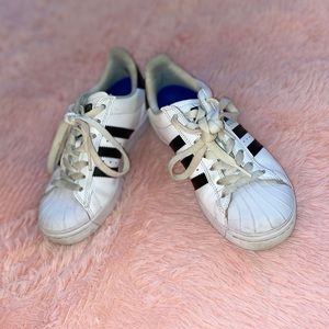 Adidas 3 stripe shoes